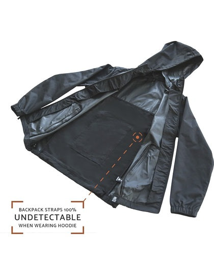 Original Quickflip 2-in-1 Windbreaker/Rucksack "Queen of Birdies"