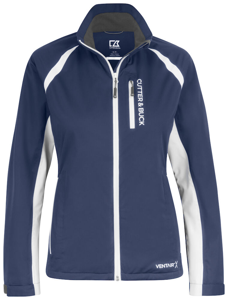 Cutter & Buck North Shore Rain-Jacket Ladies "Queen of Birdies"