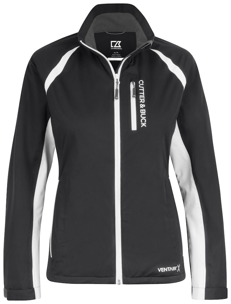 Cutter & Buck North Shore Rain-Jacket Ladies "Queen of Birdies"