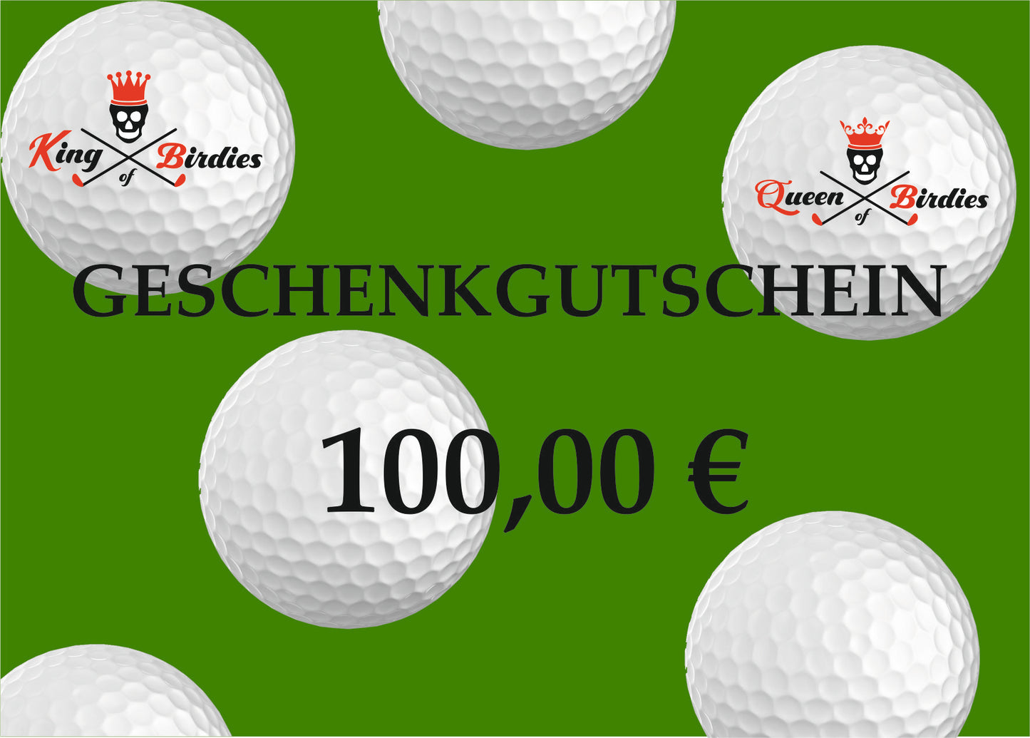 Geschenkgutschein King of Birdies/Queen of Birdies