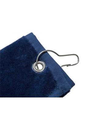 Golfhandtuch mit Haken "King of Birdies"