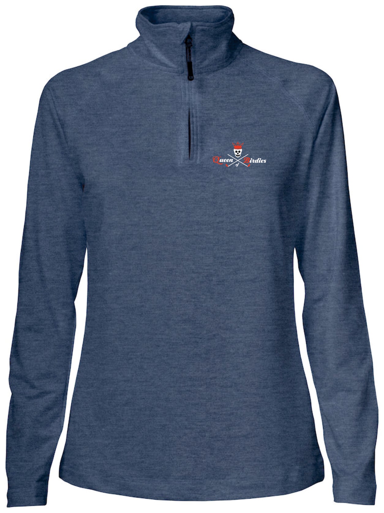 Cutter & Buck Half Zip Damen "Queen of Birdies"