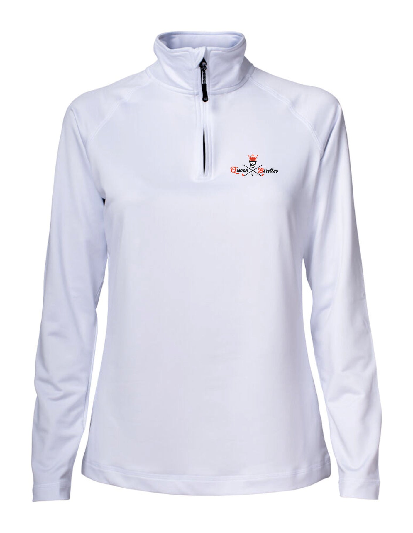 Cutter & Buck Half Zip Damen "Queen of Birdies"