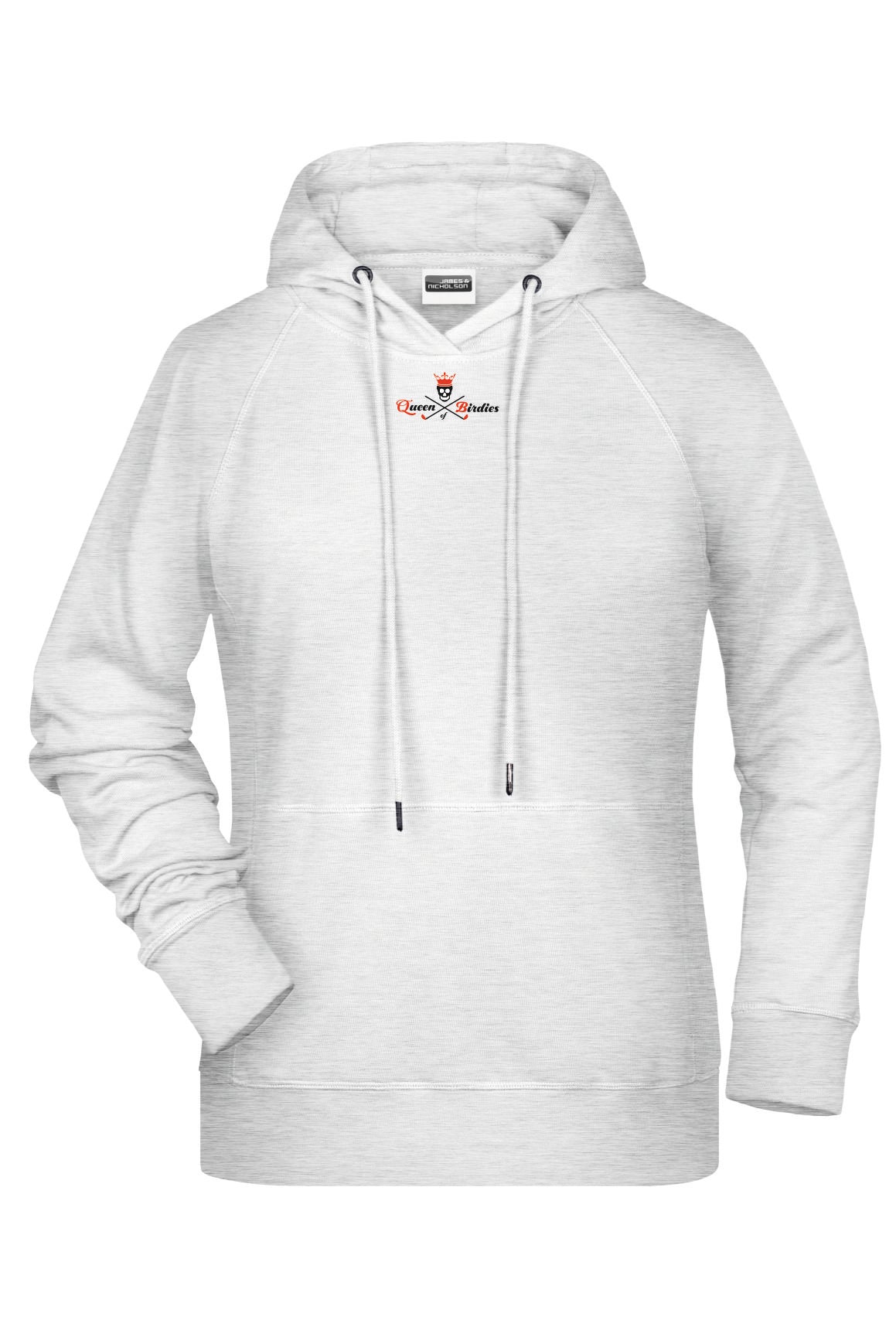 James & Nicholson Hoody Damen "Queen of Birdies" mit Stickerei