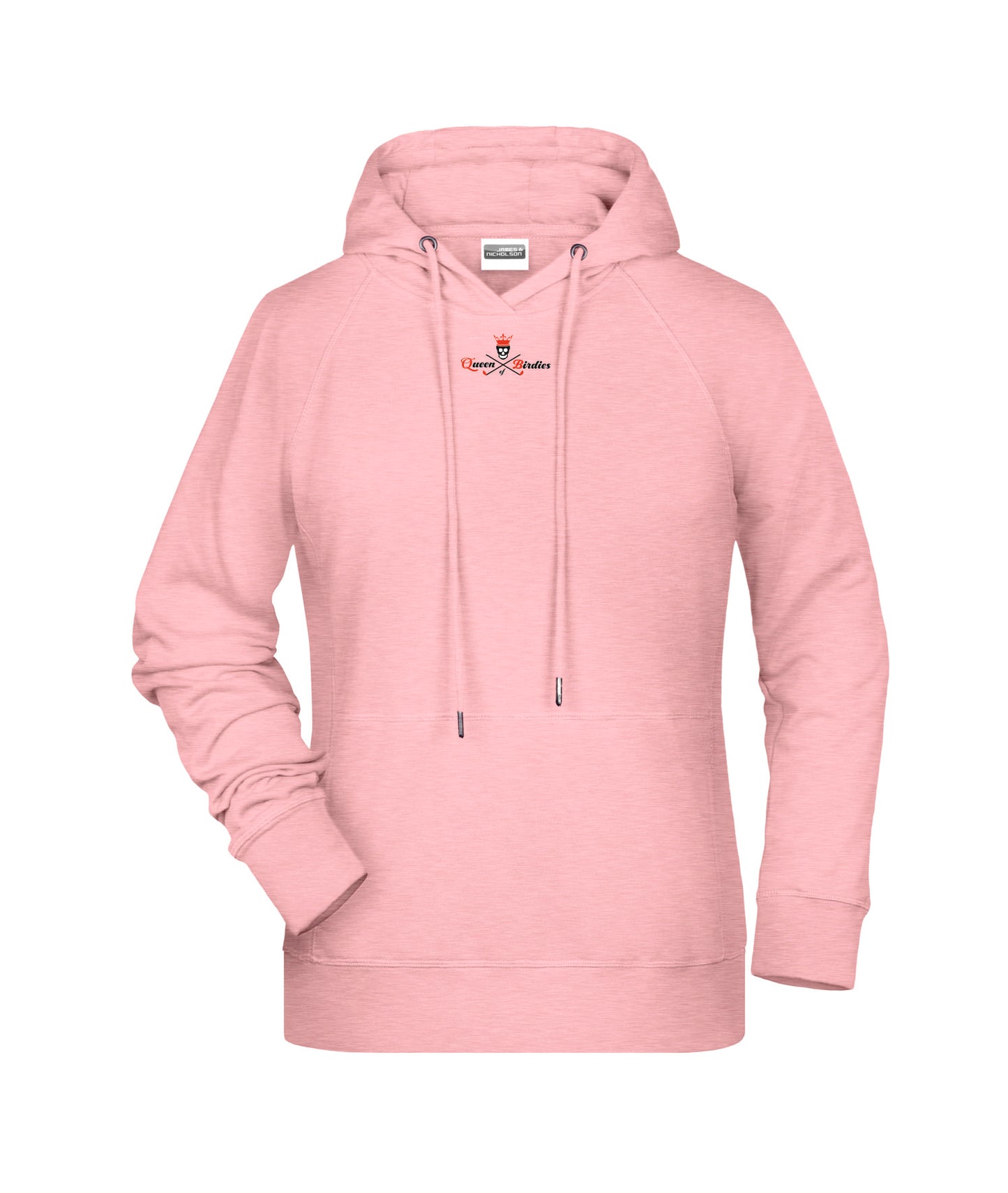 James & Nicholson Hoody Damen "Queen of Birdies" mit Stickerei