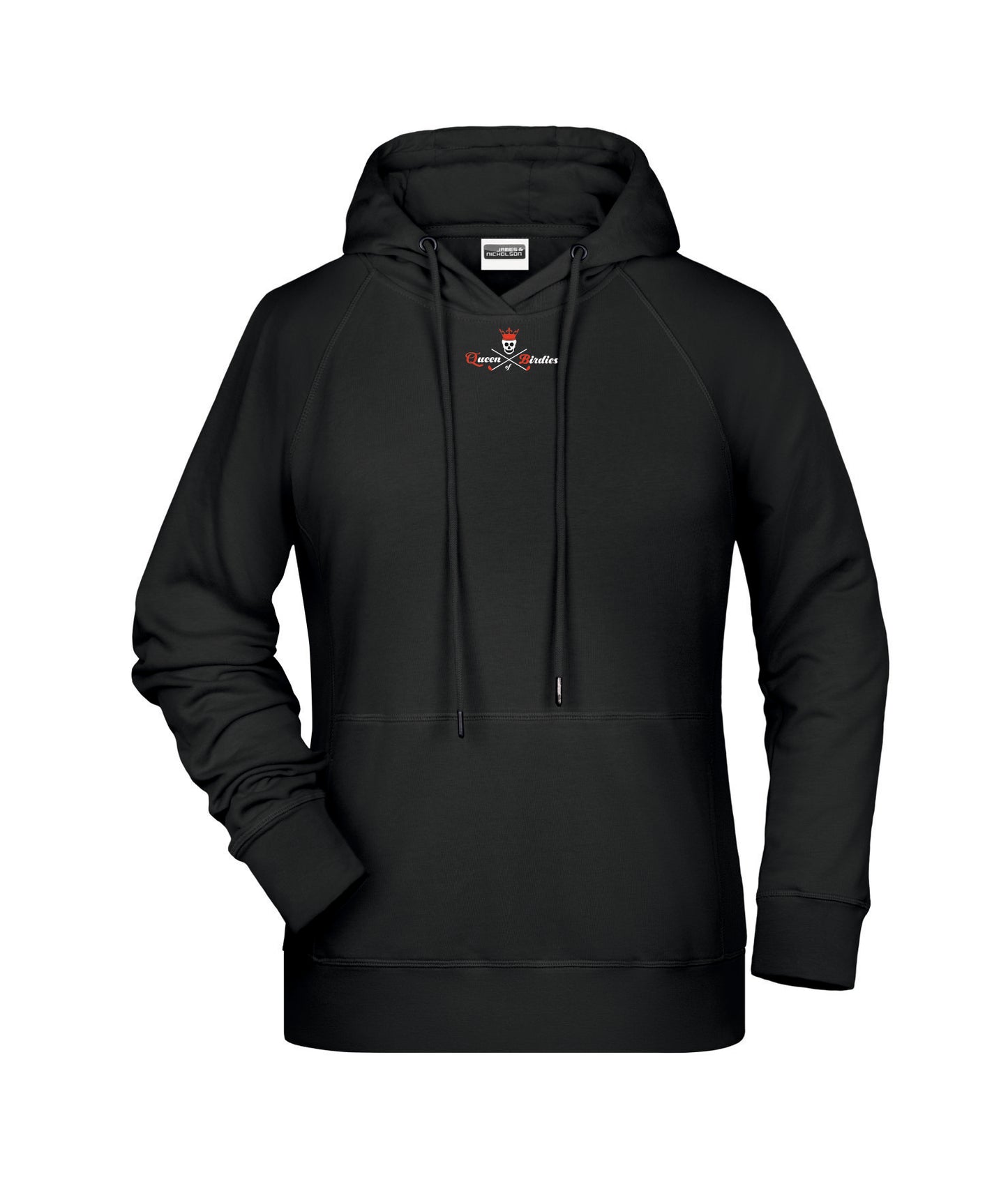 James & Nicholson Hoody Damen "Queen of Birdies" mit Stickerei