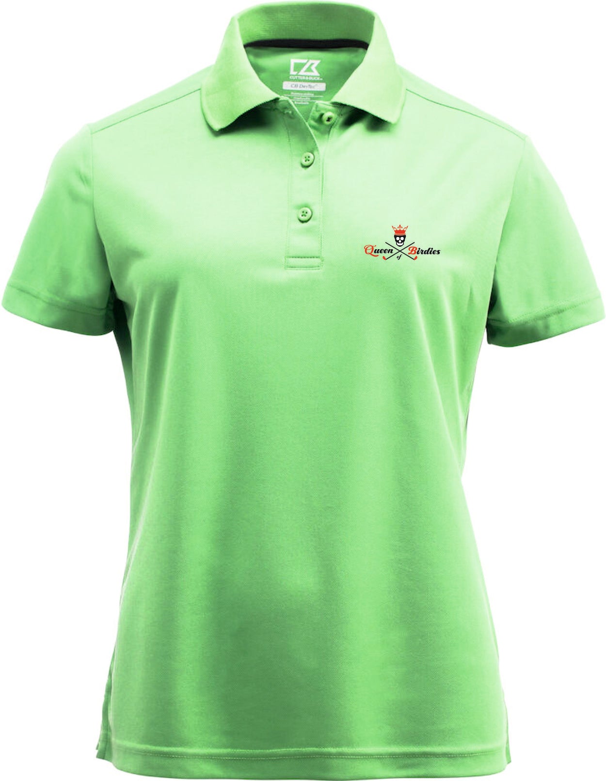 Cutter & Buck Kelowna Polo Damen "Queen of Birdies"