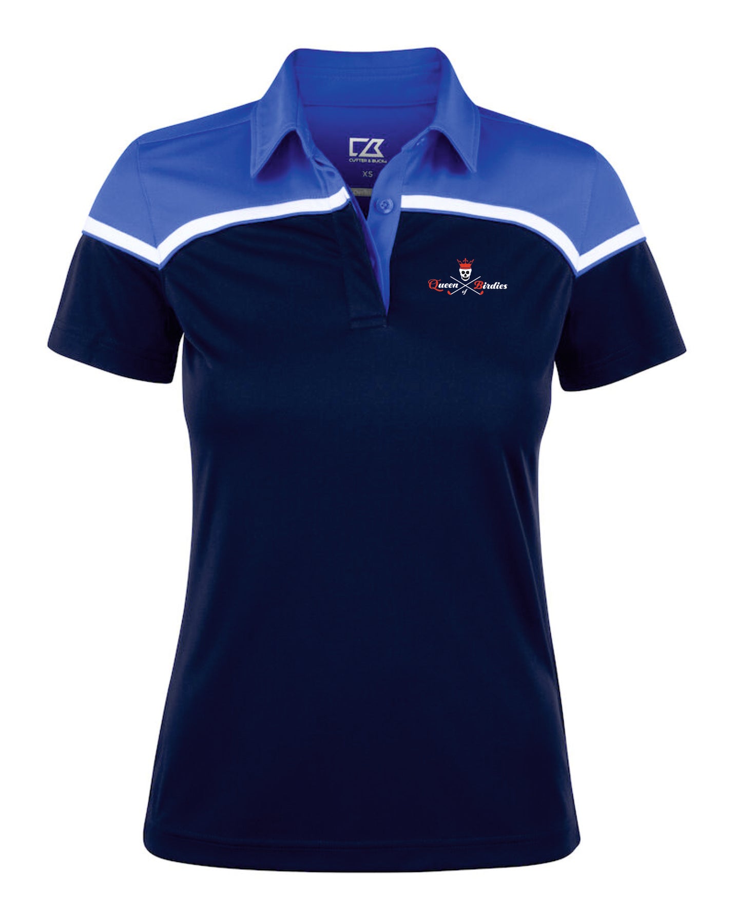 Cutter & Buck Seabeck Polo Damen "Queen of Birdies"