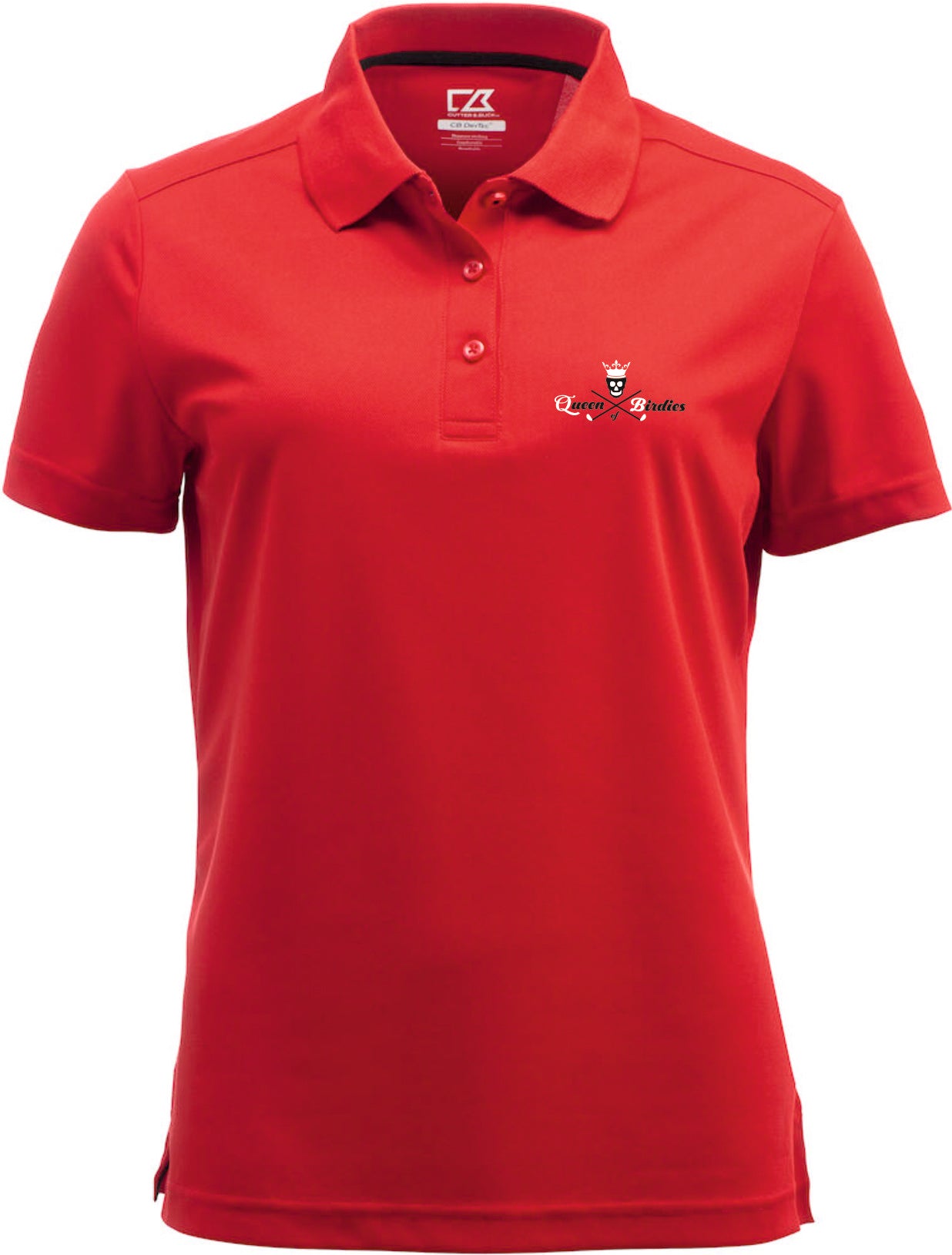 Cutter & Buck Kelowna Polo Damen "Queen of Birdies"