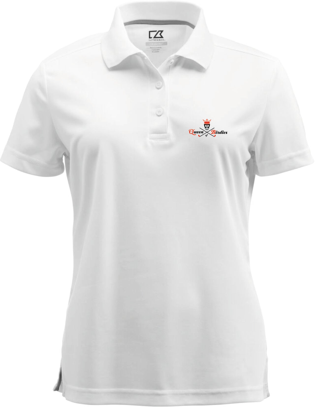 Cutter & Buck Kelowna Polo Damen "Queen of Birdies"