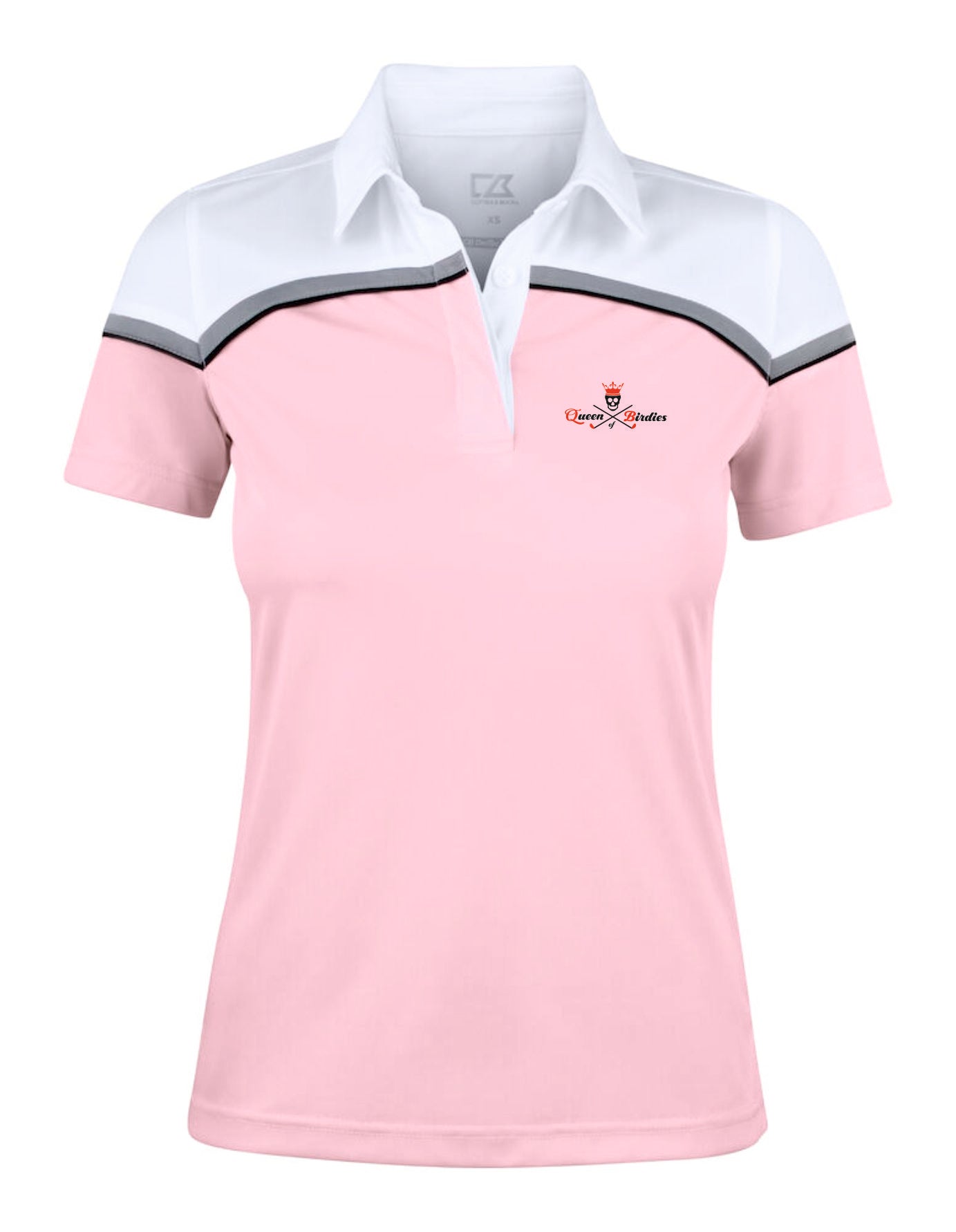 Cutter & Buck Seabeck Polo Damen "Queen of Birdies"