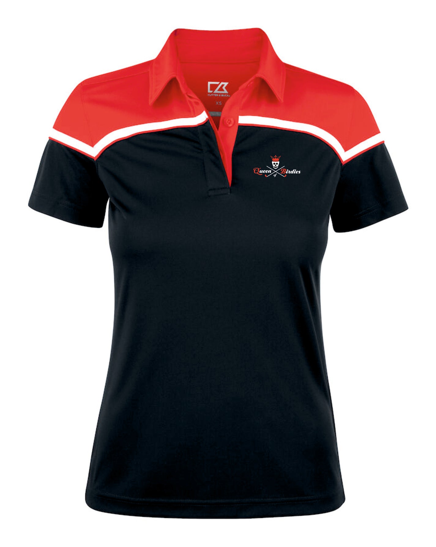 Cutter & Buck Seabeck Polo Damen "Queen of Birdies"