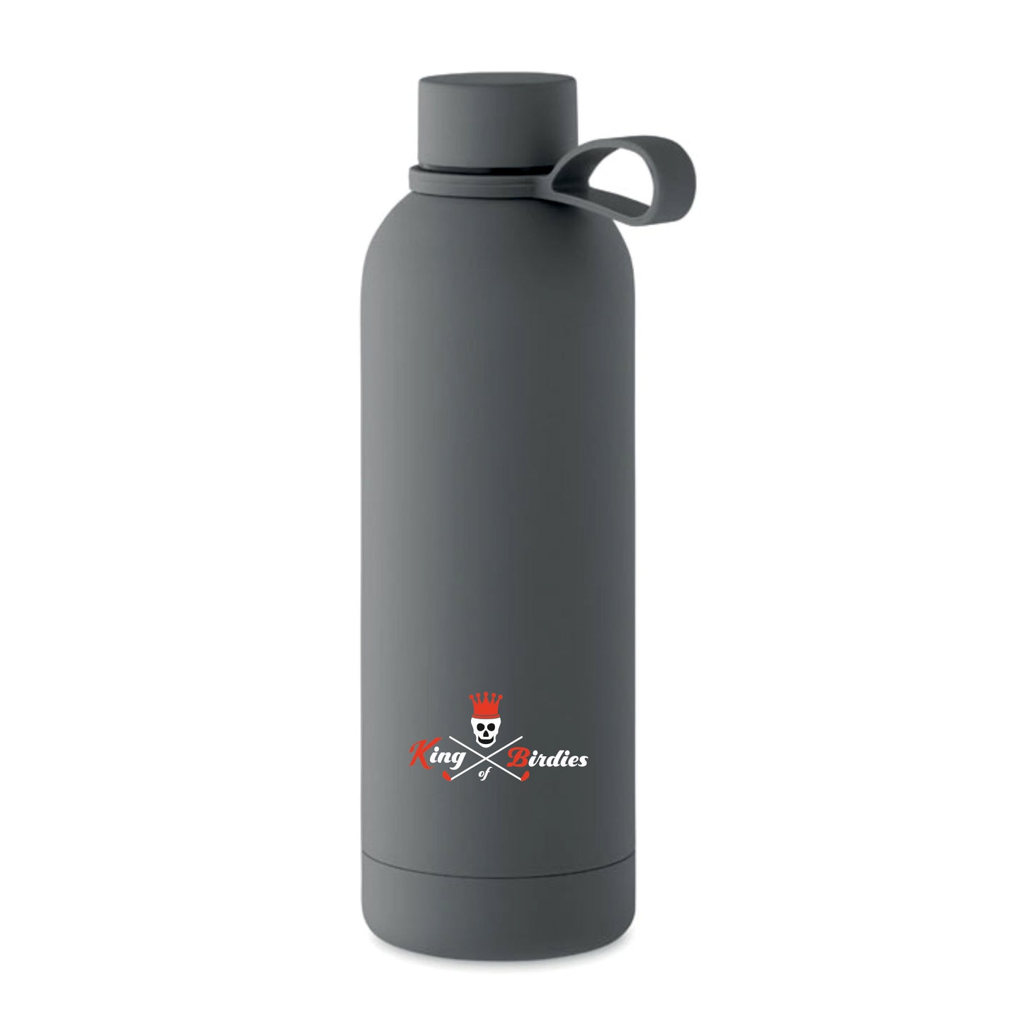 Edelstahl-Trinkflasche 500 ml "King of Birdies"