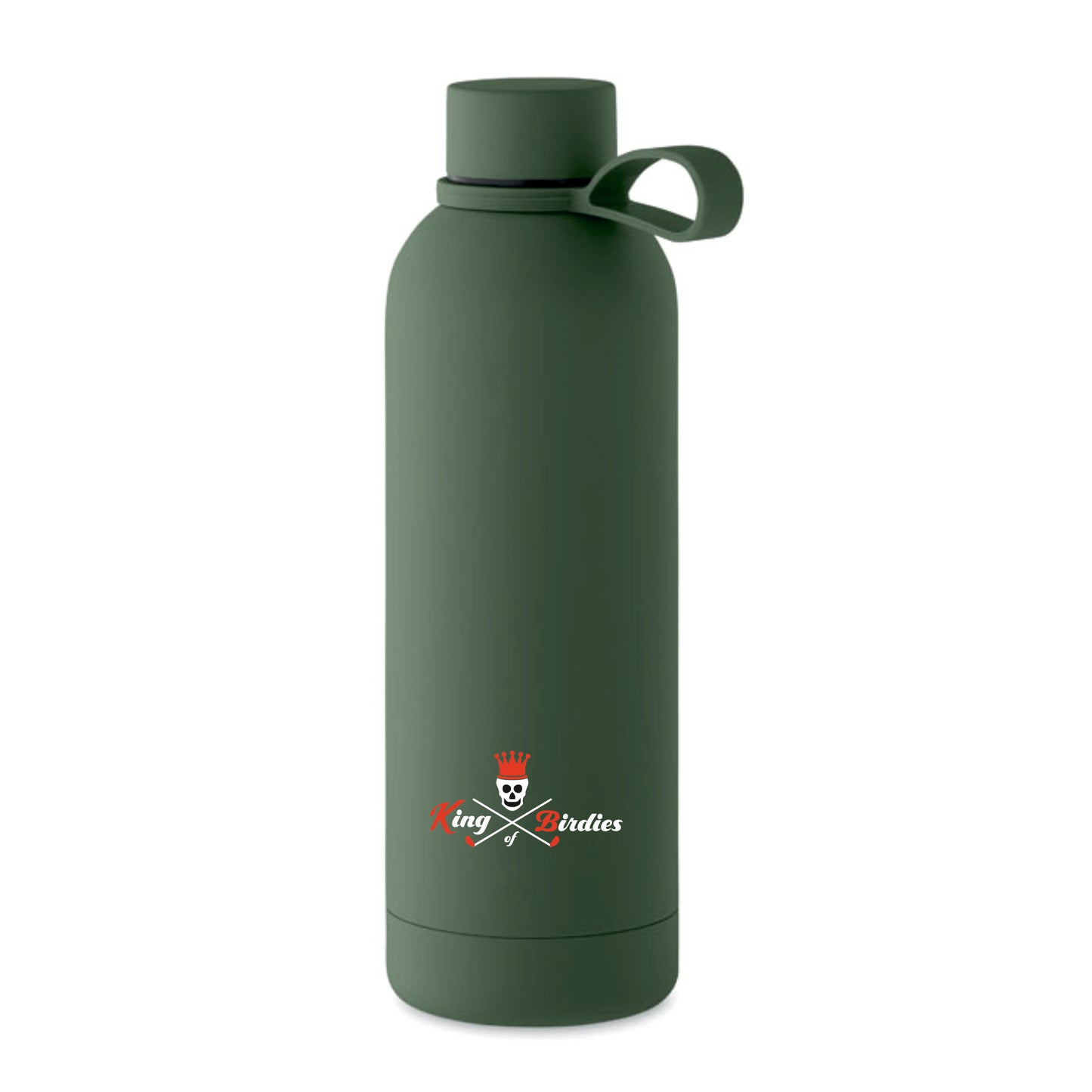 Edelstahl-Trinkflasche 500 ml "King of Birdies"