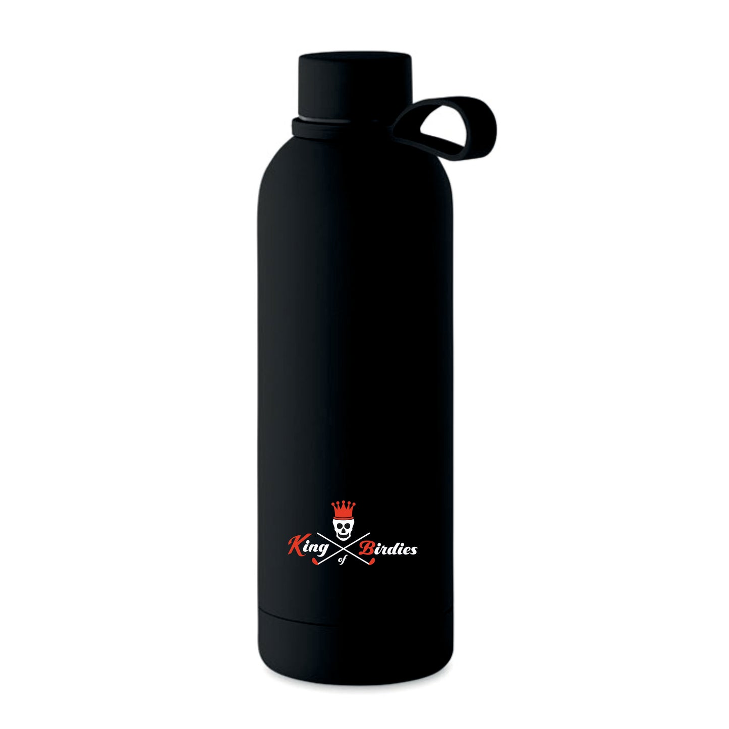 Edelstahl-Trinkflasche 500 ml "King of Birdies"