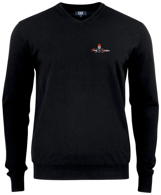 Cutter & Buck V-Neck Pullover Herren "King of Birdies"